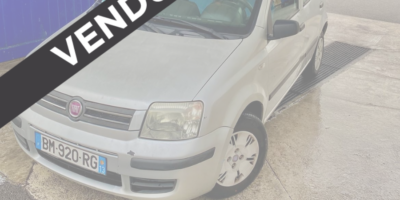 Fiat panda 1L2 60ch VENDU